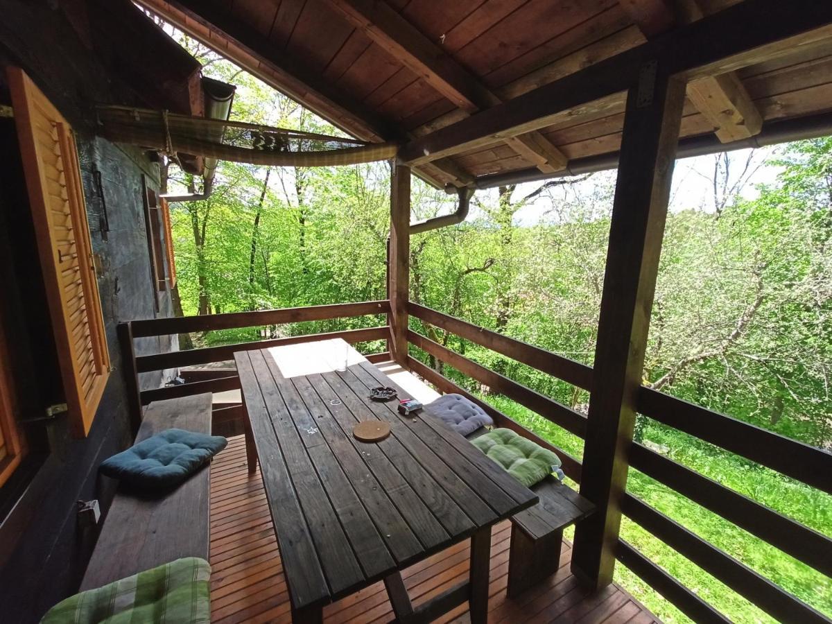 Wooden House Near The River Kupa Kamanje Экстерьер фото